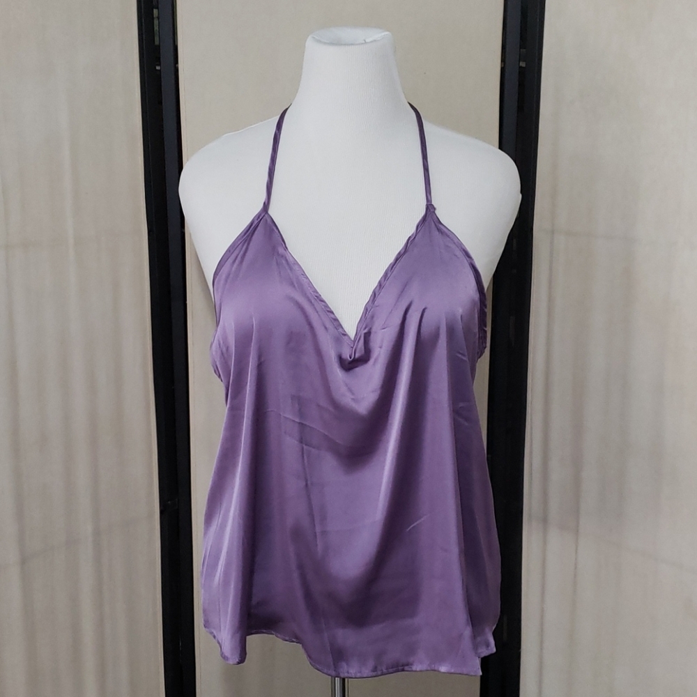 NWT Mike & Joey Satin Lace Cami XL